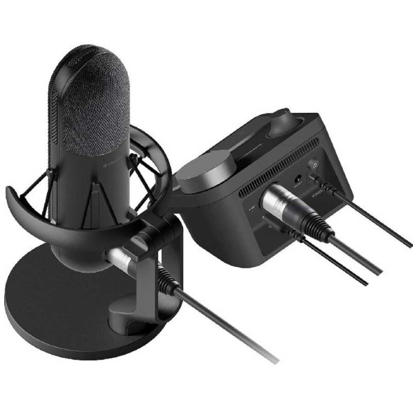 SteelSeries Alias Pro XLR Gaming Microphone Stream Mixer - Black SteelSeries Alias Pro XLR Gaming Microphone Stream Mixer - Black