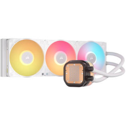 CORSAIR iCUE LINK TITAN 360 RX LCD 360mm Liquid CPU Cooler RGB - White