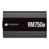 كورسير 750 وات RM750e  باور سبلاي 80 بلس جولد ATX3.1   - أسود