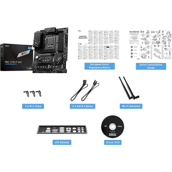 MSI PRO Z790-P WiFi DDDR5 LIGHTING GEN 5 - LGA 1700 MSI PRO Z790-P WiFi DDDR5 LIGHTING GEN 5 - LGA 1700