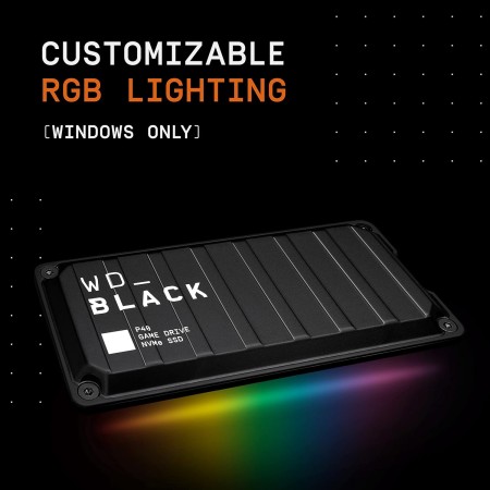 WD Black P40 Portable SSD 2TB Up to 2000MB/s WD Black P40 Portable SSD 2TB Up to 2000MB/s