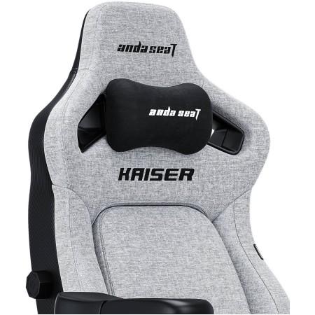 AndaSeat Kaiser 4 Fabric Gaming Chair - Large - Grey