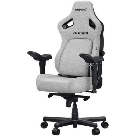 AndaSeat Kaiser 4 Fabric Gaming Chair - Large - Grey