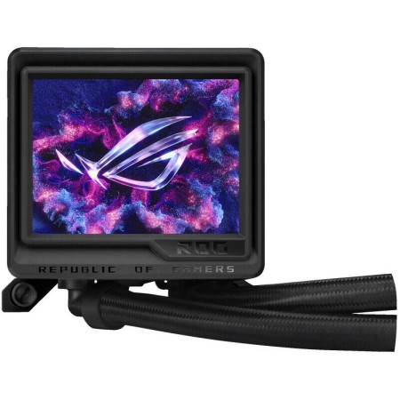 Asus ROG RYUJIN III Extreme 360 ARGB Liquid Cooler, Large 3.5-inch customizable LCD screen, Full AURA Sync RGB lighting, 360mm AIO - Black Asus ROG RYUJIN III Extreme 360 ARGB Liquid Cooler, Large 3.5-inch customizable LCD screen, Full AURA Sync RGB lighting, 360mm AIO - Black
