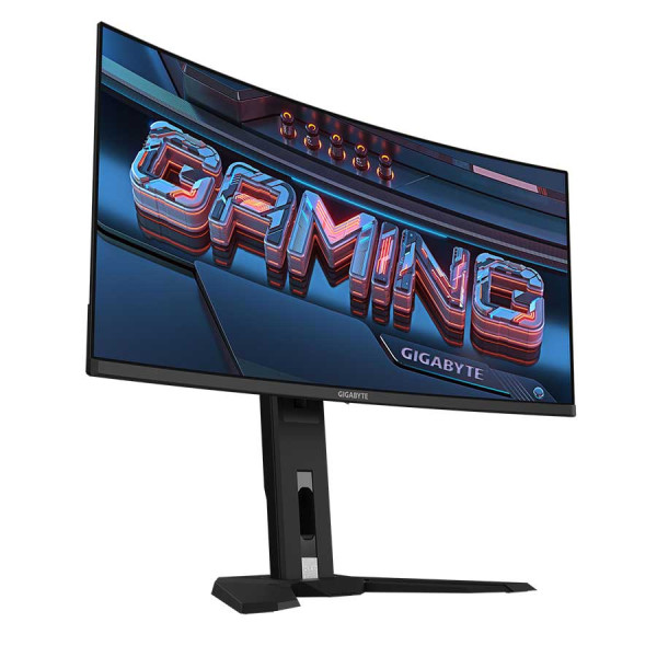 جيجابايت 34 بوصة WQHD - اوليد - 175Hz وزمن استجابة 0.03Ms شاشة للالعاب منحنية جيجابايت 34 بوصة WQHD - اوليد - 175Hz وزمن استجابة 0.03Ms شاشة للالعاب منحنية