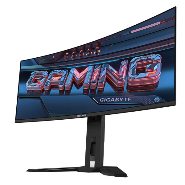 جيجابايت 34 بوصة WQHD - اوليد - 175Hz وزمن استجابة 0.03Ms شاشة للالعاب منحنية جيجابايت 34 بوصة WQHD - اوليد - 175Hz وزمن استجابة 0.03Ms شاشة للالعاب منحنية