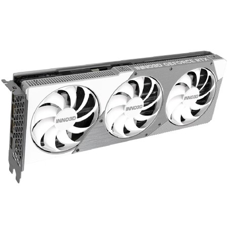 GRAPHIC CARD INNO3D RTX 5070 Ti X3, OC Edition, 16 GB GDDR7, 3X fan cooling system, PCIe 5.0, support DLSS4 & Ray Tracing - WHITE