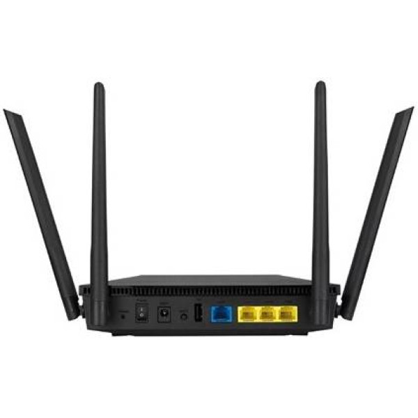 اسوس AX1800 راوتر وايفاي ثنائي النطاق سرعة 1800 ميجابت في الثانية - 4 منافذ جيجابت اسوس AX1800 راوتر وايفاي ثنائي النطاق سرعة 1800 ميجابت في الثانية - 4 منافذ جيجابت