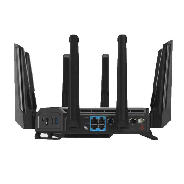 اسوس ار او جي رابتشر GT-BE19000 راوتر العاب ثلاثي النطاق Ai Mesh - WIFI 7 اسوس ار او جي رابتشر GT-BE19000 راوتر العاب ثلاثي النطاق Ai Mesh - WIFI 7
