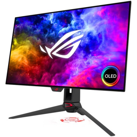 MONITOR ASUS ROG Swift OLED PG27AQDM, 27-inch OLED panel, QHD 2560×1440, 240Hz, 0.03ms, HDR10, sRGB 135%, NVIDIA G-SYNC - Black MONITOR ASUS ROG Swift OLED PG27AQDM, 27-inch OLED panel, QHD 2560×1440, 240Hz, 0.03ms, HDR10, sRGB 135%, NVIDIA G-SYNC - Black