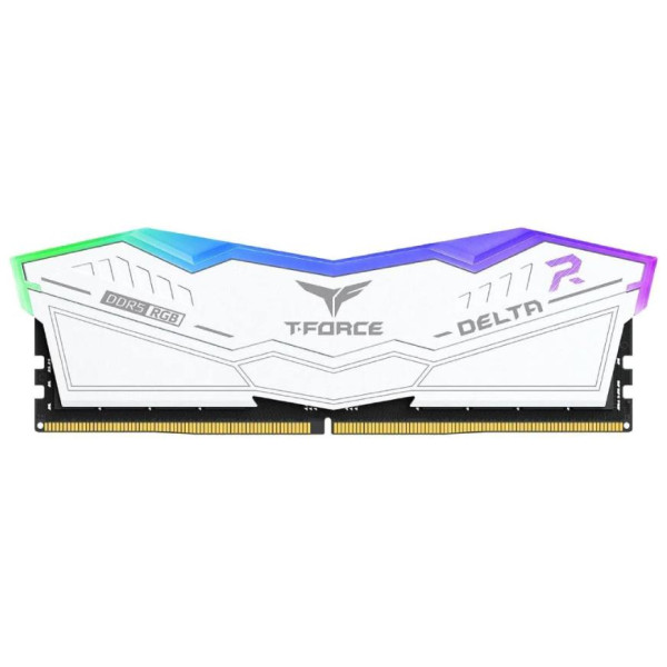 تيم قروب تي فورس دلتا ذاكرة عشوائية 32G DDR5 بسرعة 6400Mhz - ابيض تيم قروب تي فورس دلتا ذاكرة عشوائية 32G DDR5 بسرعة 6400Mhz - ابيض