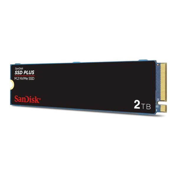 SANDISK SSD PLUS M.2 NVMe 2TB Up to 3200Mb/s SANDISK SSD PLUS M.2 NVMe 2TB Up to 3200Mb/s