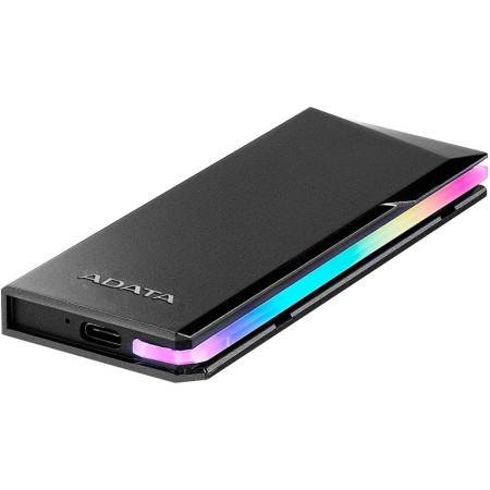 ADATA EC700G RGB M.2 NVMe/SATA SSD Enclosure, USB 3.2 Gen 2, 10Gbps