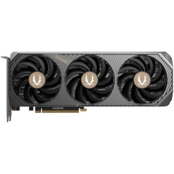 كرت شاشة احترافي ZOTAC RTX 5070 SOLID, ذاكرة 12GB GDDR7, نظام تبريد IceStorm 2.0 بثلاث مراوح, واجهة PCIe 5.0 x16, دعم تقنيات DLSS4 و Ray Tracing - أسود