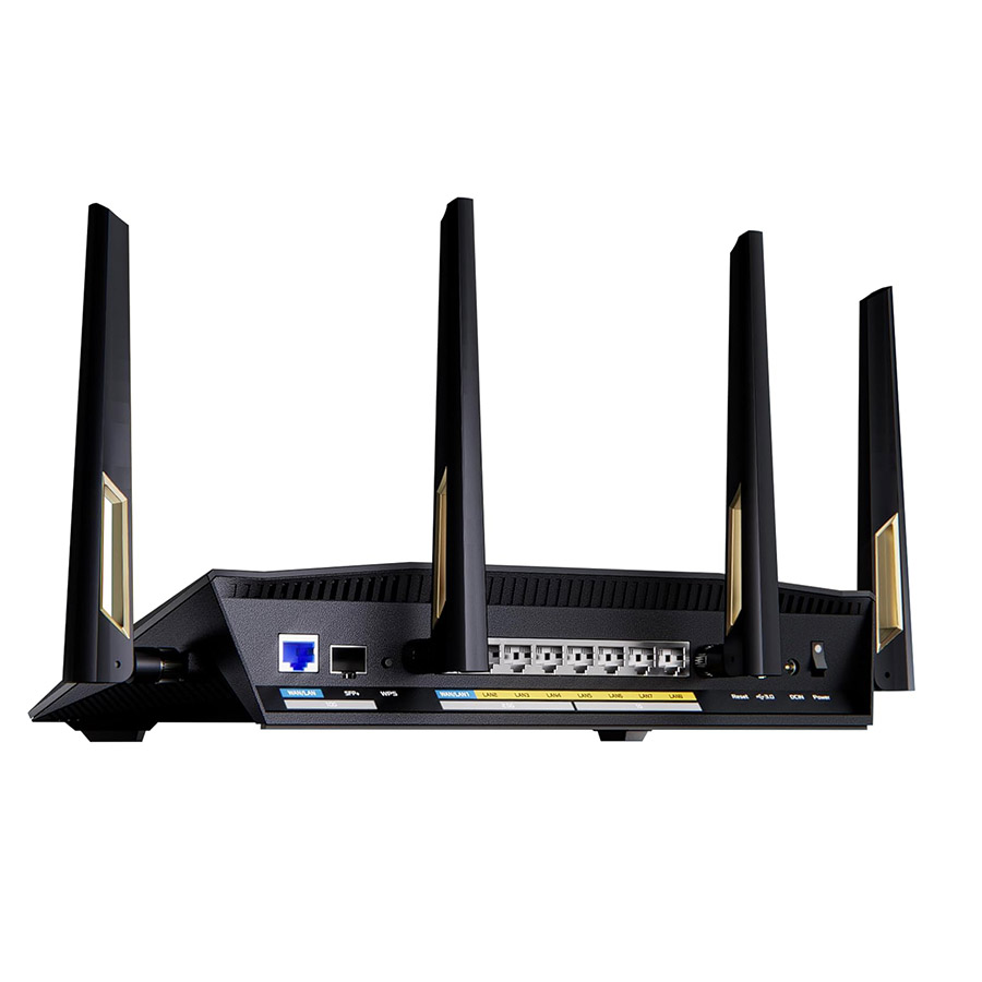 ASUS RT-BE88U BE7200 Dual-Band WiFi 7 AiMesh extendable Router| Silicon ...