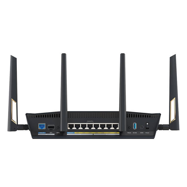 اسوس RT-BE88U راوتر احترافي يدعم وايفاي 7 بنطاق مزدوج Dual - Band اسوس RT-BE88U راوتر احترافي يدعم وايفاي 7 بنطاق مزدوج Dual - Band
