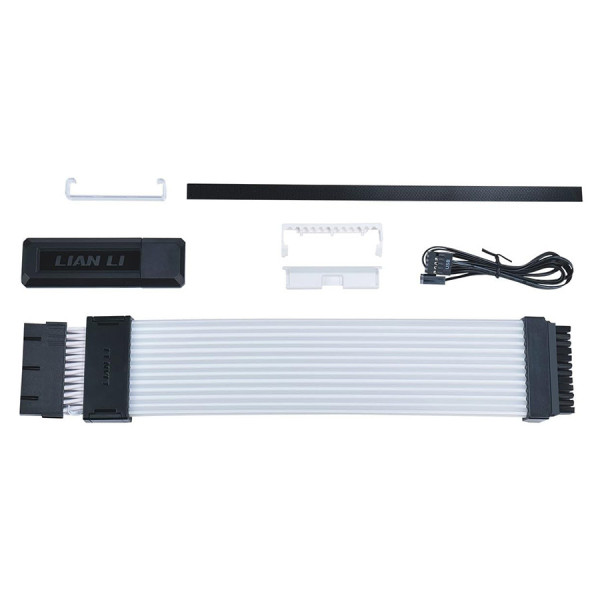 Lian Li Strimer PW24-1W-T Wireless 24P 260mm with Controller - ARGB Power Extension Cable Lian Li Strimer PW24-1W-T Wireless 24P 260mm with Controller - ARGB Power Extension Cable