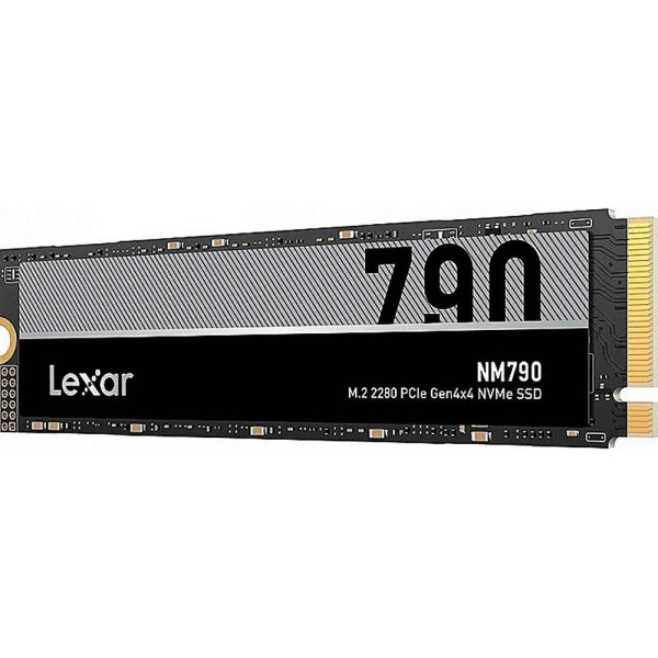 LEXAR NM790 M.2 2280 PCIe NVMe Up to 7400Mb/S Gen4x4 - 2TB LEXAR NM790 M.2 2280 PCIe NVMe Up to 7400Mb/S Gen4x4 - 2TB