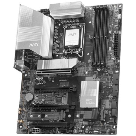 MSI PRO B860-P WIFI Motherboard - PCIe 5.0 - LGA1851 Socket - DDR5 RAM