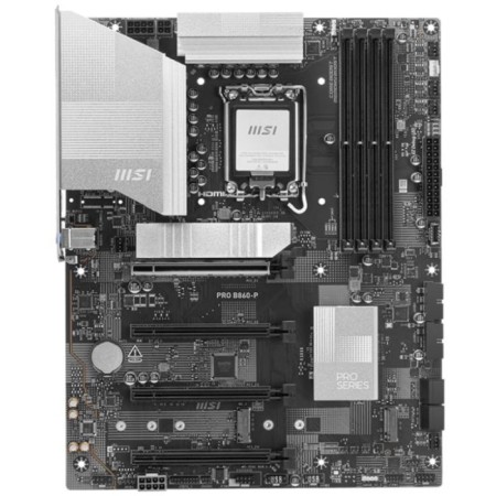 MSI PRO B860-P WIFI Motherboard - PCIe 5.0 - LGA1851 Socket - DDR5 RAM