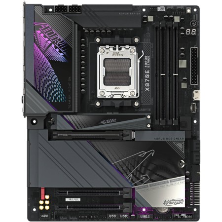 جيجابايت X870E اوروس ماستر وايفاي7 مذربورد DDR5 - AM5 جيجابايت X870E اوروس ماستر وايفاي7 مذربورد DDR5 - AM5