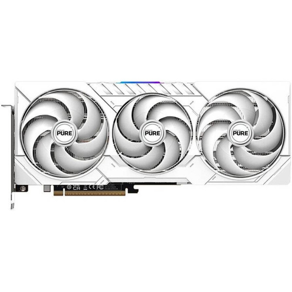 SAPPHIRE PURE AMD Radeon RX 9070 XT 16GB OC - GDDR6 3xFAN - White SAPPHIRE PURE AMD Radeon RX 9070 XT 16GB OC - GDDR6 3xFAN - White
