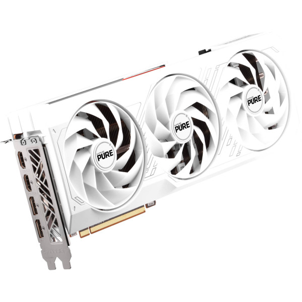 SAPPHIRE PURE AMD Radeon RX 7800 XT 16GB OC - GDDR6 3xFAN - White SAPPHIRE PURE AMD Radeon RX 7800 XT 16GB OC - GDDR6 3xFAN - White