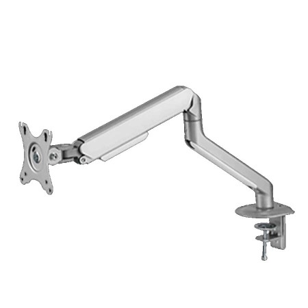 TWISTED MINDS Single Screen Slim Heavy-Duty Mechanical Spring Monitor Arm - Silver TWISTED MINDS Single Screen Slim Heavy-Duty Mechanical Spring Monitor Arm - Silver