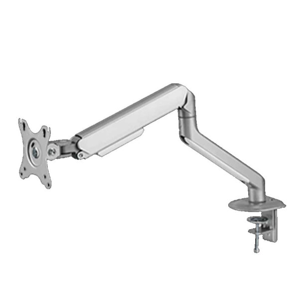 TWISTED MINDS Single Screen Slim Heavy-Duty Mechanical Spring Monitor Arm - Silver TWISTED MINDS Single Screen Slim Heavy-Duty Mechanical Spring Monitor Arm - Silver