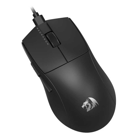 فأرة ألعاب سلكية REDRAGON K1NG 1K M724 – تصميم فائق الخفة 42 غ، دقة تصل إلى 12,400 DPI، معدل استجابة 1000 Hz – اسود فأرة ألعاب سلكية REDRAGON K1NG 1K M724 – تصميم فائق الخفة 42 غ، دقة تصل إلى 12,400 DPI، معدل استجابة 1000 Hz – اسود
