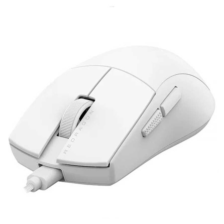 Wired Gaming Mouse REDRAGON K1NG 1K M724 ,Ultralight design 42 g ,DPI up to 12,400 , 1000 Hz polling rate - White Wired Gaming Mouse REDRAGON K1NG 1K M724 ,Ultralight design 42 g ,DPI up to 12,400 , 1000 Hz polling rate - White