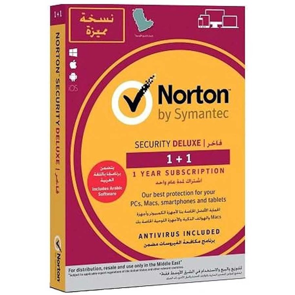 PORT CONNECT Wireless Mouse + Norton Security Deluxe 3.0 - 1Year Pack