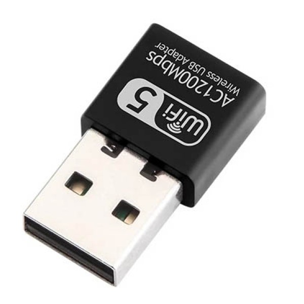 1200Mbps WiFi Mini USB Adapter Dual Band 2.4GHz+5Ghz Free Driver