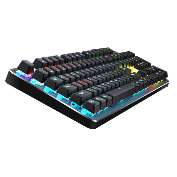 MEETiON MK007 Mechanical Blue switch  - ميشن لوحة مفاتيح ميكانيكية بجسم معدني و اضاءات RGB