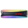 XPG SPECTRIX S40G 512GB - وحدة تخزين SSD داخلية بحجم 512 جيجابايت مع إضاءة RGB وتقنية 3D NAND وواجهة PCIe Gen3x4 NVMe 1.3 وتصميم M.2 2280