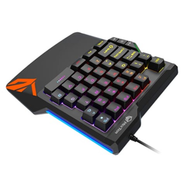 Meetion KB015 RGB One Handed Gaming Keyboard - كيبورد العاب ميشن للاستخدام بيد واحدة