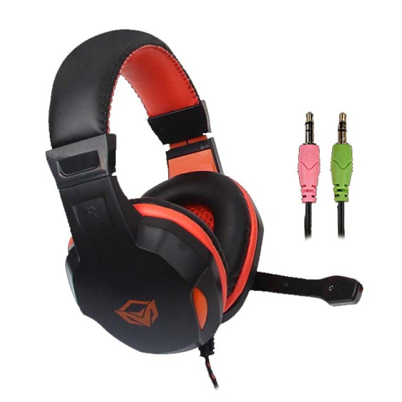 MEETiON HP010 Leather Wired Gaming Headset