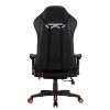 MeeTion MT-CHR22 Gaming Chair with Footrest - Black/RED - كرسي ألعاب ميشن