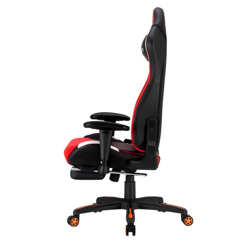 MeeTion MT-CHR22 Gaming Chair with Footrest - Black/RED