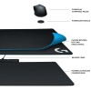 Logitech G Powerplay Wireless Charging System, Cloth or Hard Gaming Mouse Pad
