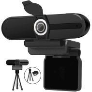 4K Webcam 8MP Computer Camera with Microphone, Pro Streaming Web Camera with Tripod