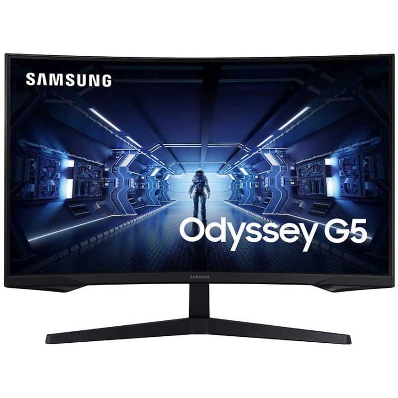 SAMSUNG Odyssey G5 LS32AG550EMXUE 32" WQHD 165Hz  Curved  1ms  Gaming Monitor