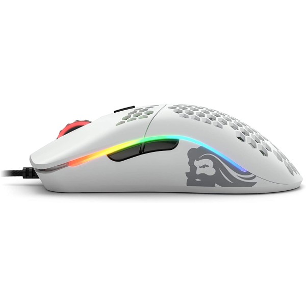 Glorious Model O Gaming Mouse - Matte White- فأرة العاب قلوريوس أبيض مطفي
