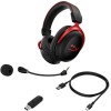 HyperX Cloud II Wireless - 7.1 Surround Sound Gaming Headset for PC / PS4