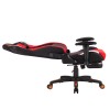 MeeTion MT-CHR22 Gaming Chair with Footrest - Black/RED - كرسي ألعاب ميشن