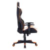 MeeTion MT-CHR15 Gaming Chair - White/Orange - كرسي ألعاب ميشن