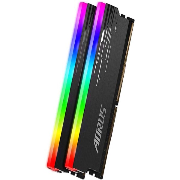 GIGABYTE AORUS RGB RAM MEMORY DDR4 16GB (2x8GB) 3333MHz XMP - ذاكرة عشوائية مضيئة أوروس