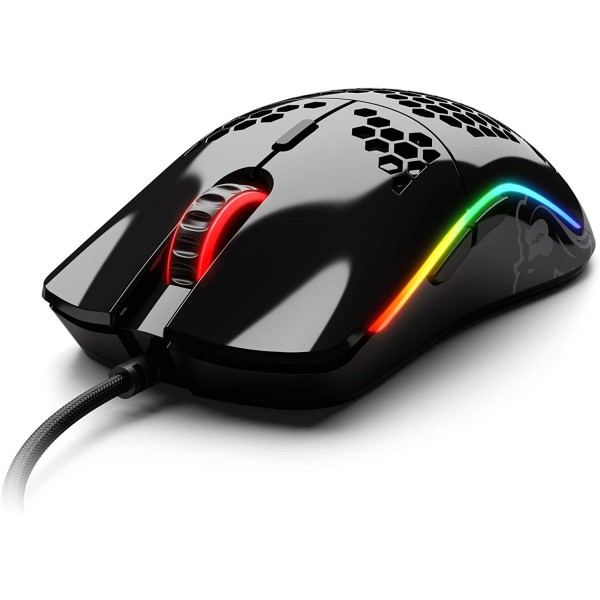 Glorious Model O- Minus Gaming Mouse - Glossy Black - فأرة العاب قلوريوس اسود لامع