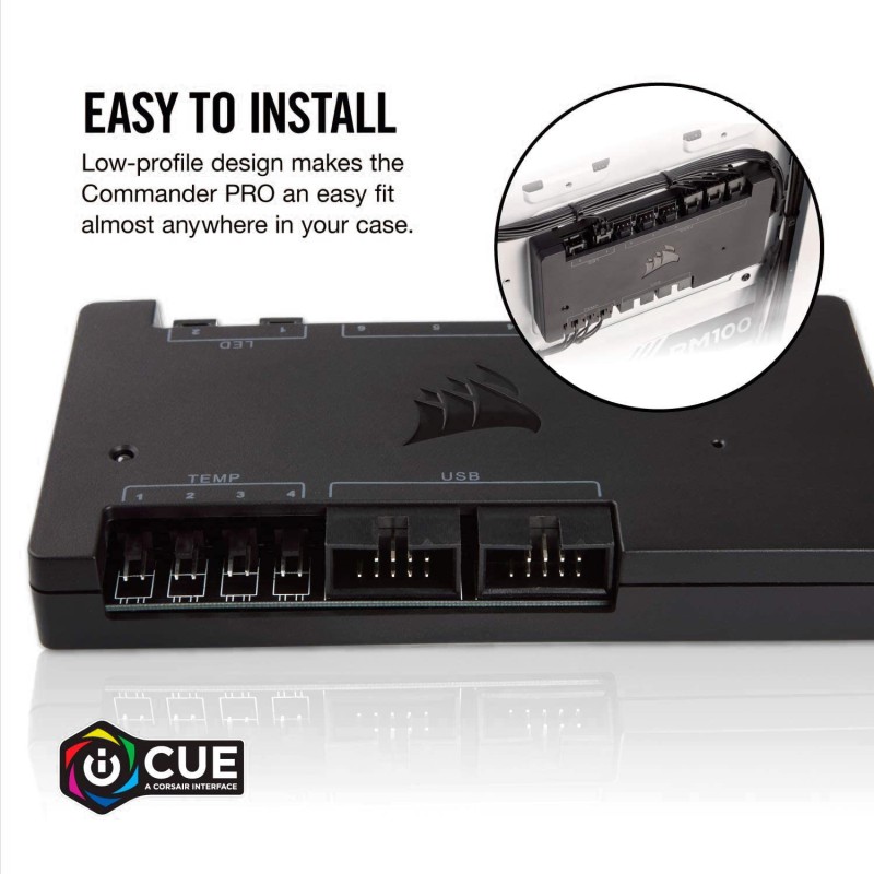 CORSAIR iCUE Commander PRO Smart RGB Lighting and Fan Speed Controller
