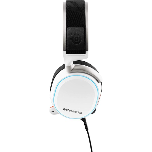 Steelseries Arctis Pro + Gamedac Wired Gaming Headset For Ps5 - Ps4  - Pc - White
